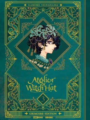 Copertina di Atelier of Witch Hat Grimoire Edition volume 3, manga fantasy di Kamome Shirahama edito da Panini Comics.